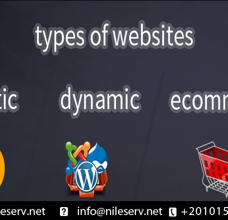 انواع مواقع الويب